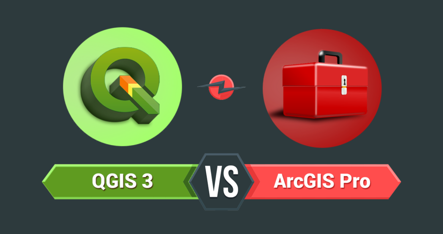 تفاوت بین ArcGIS Pro و QGIS 3